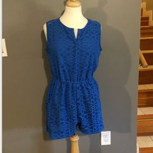 Blue romper